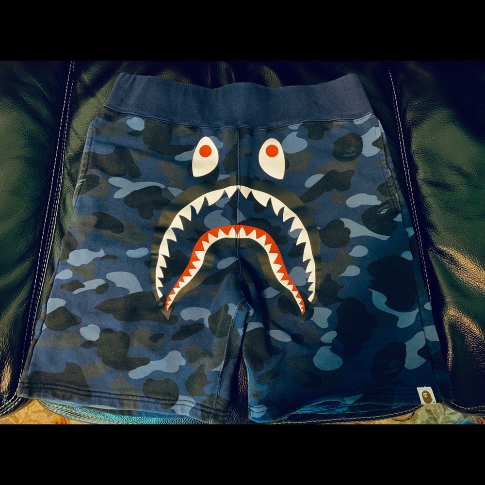 Bape Camo Blue Short